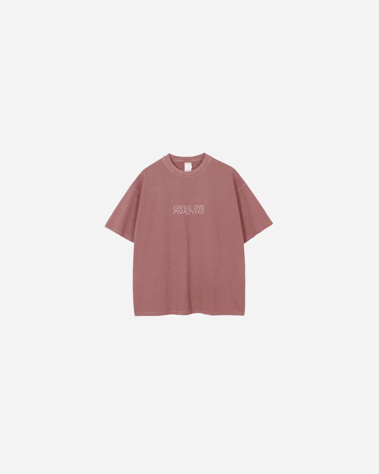 chase the purpose tee — rojo