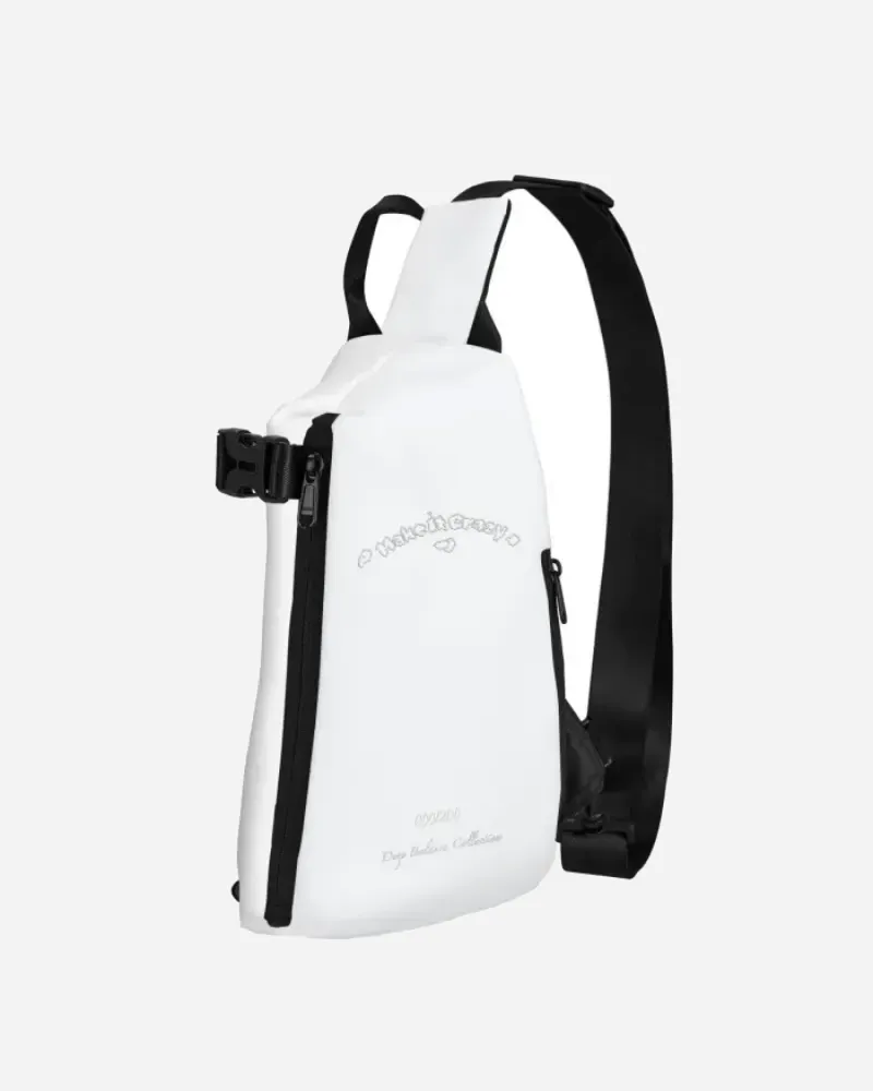 make it crazy crossbody — blanc