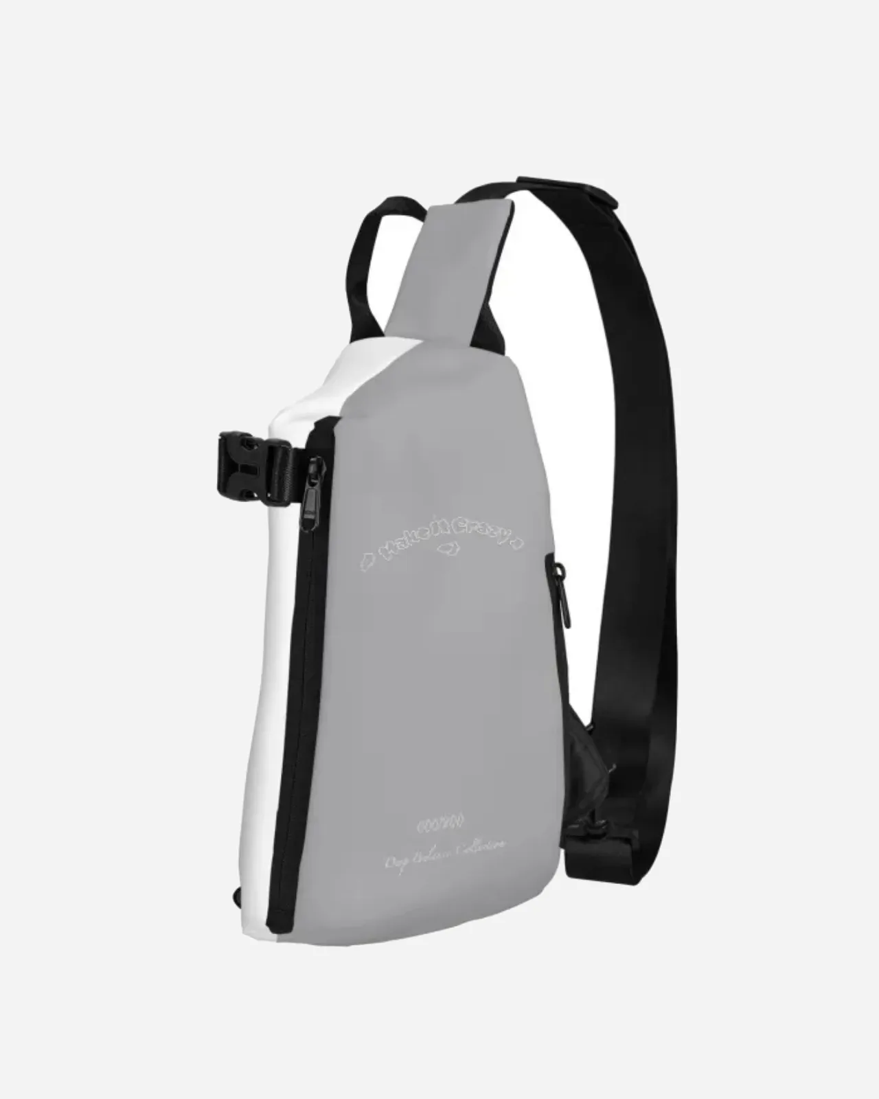 make it crazy crossbody — gris — vista 1