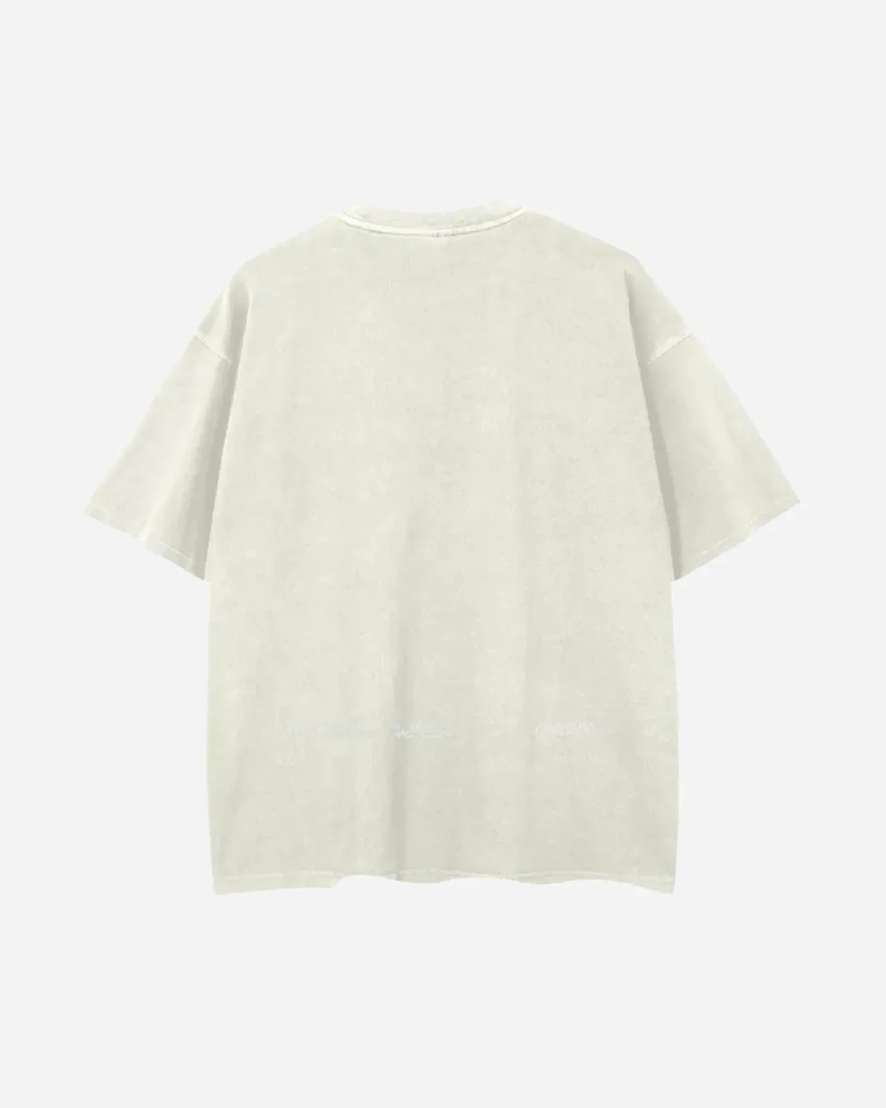 douf script tee — crème — vista 2