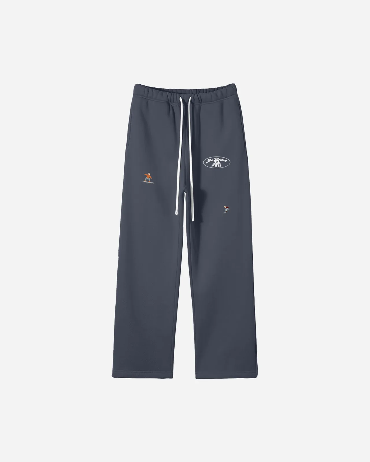downhill track pants — azul marino