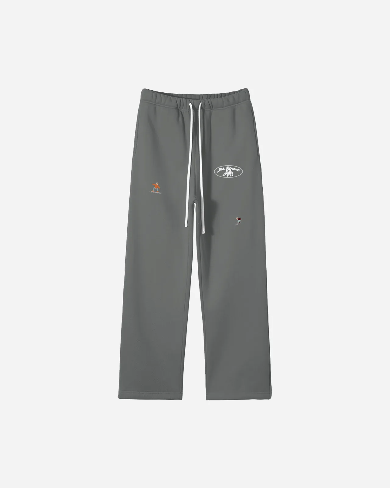downhill track pants — gris