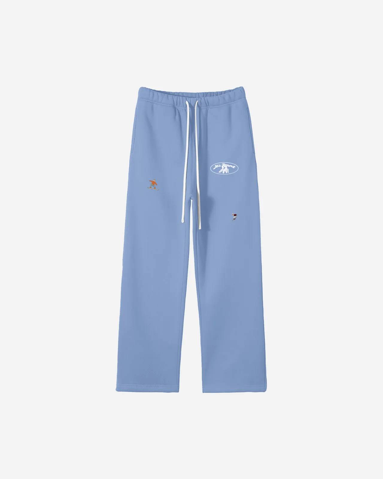 downhill track pants — azul