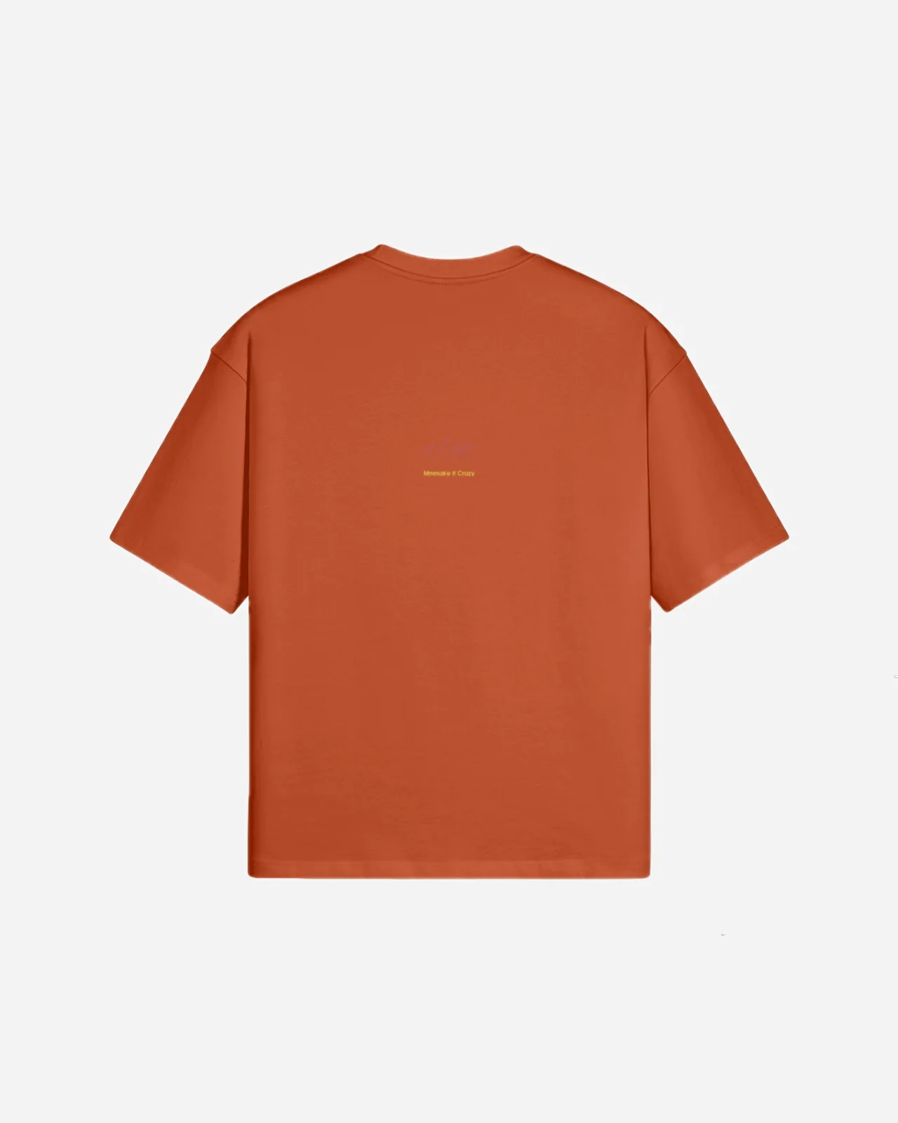 essentials tee — terracotta — vista 2