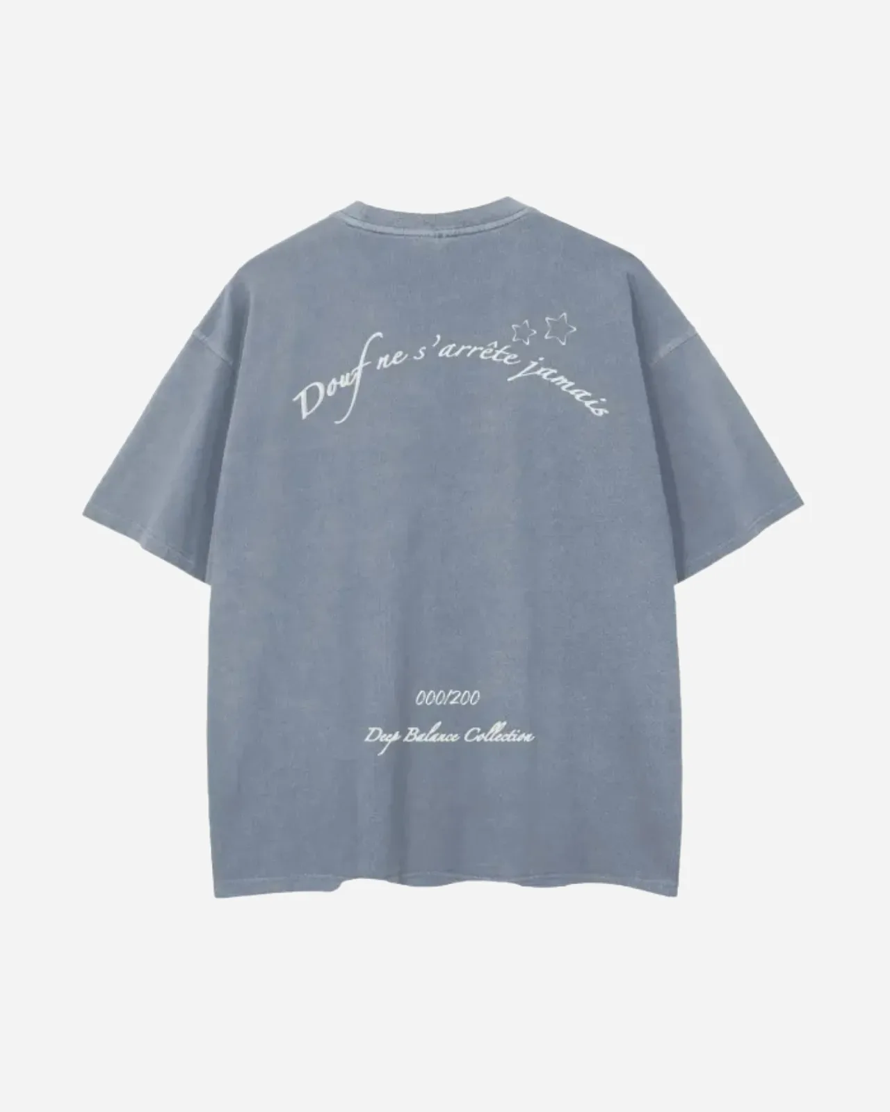 faites-le douf tee — bleu — vista 2