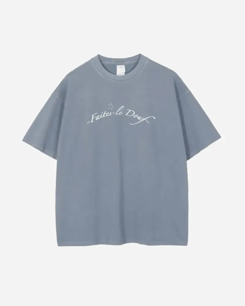 faites-le douf tee — bleu