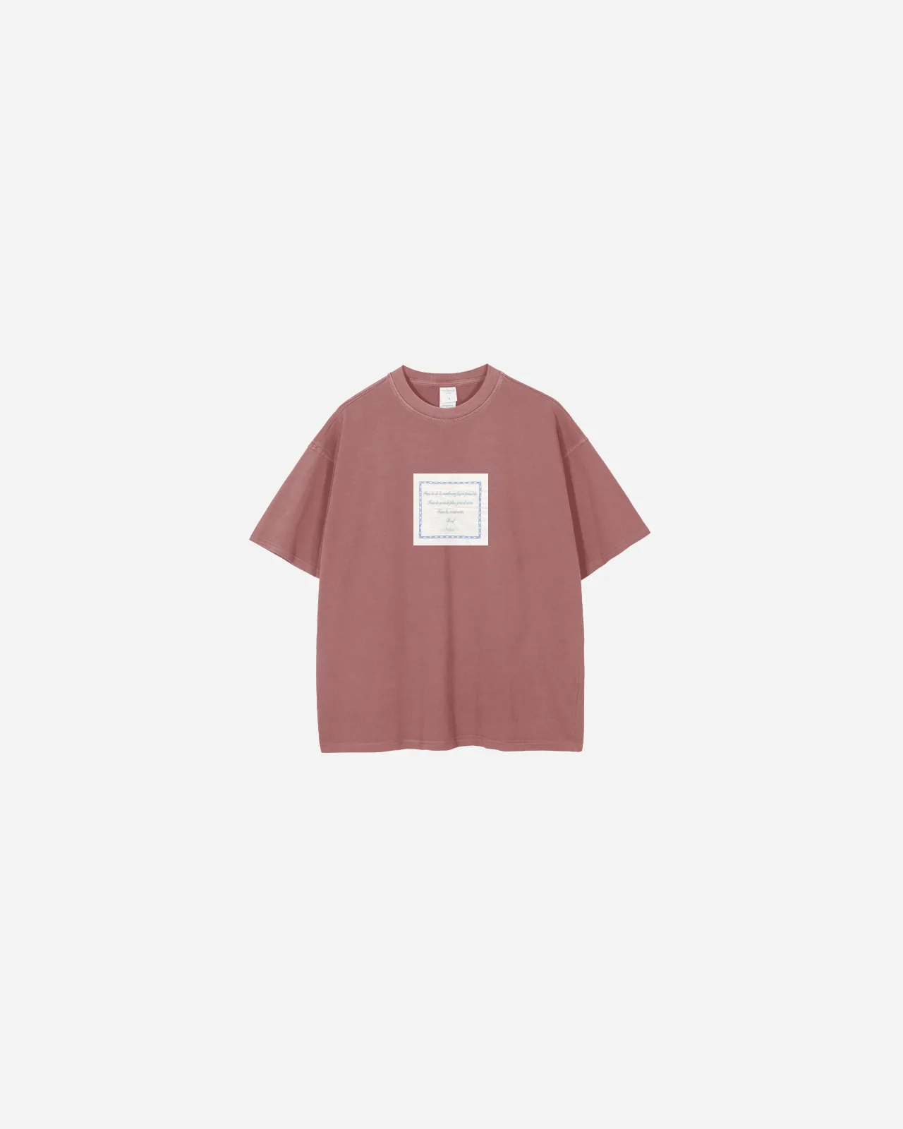 messages de nani tee — rojo