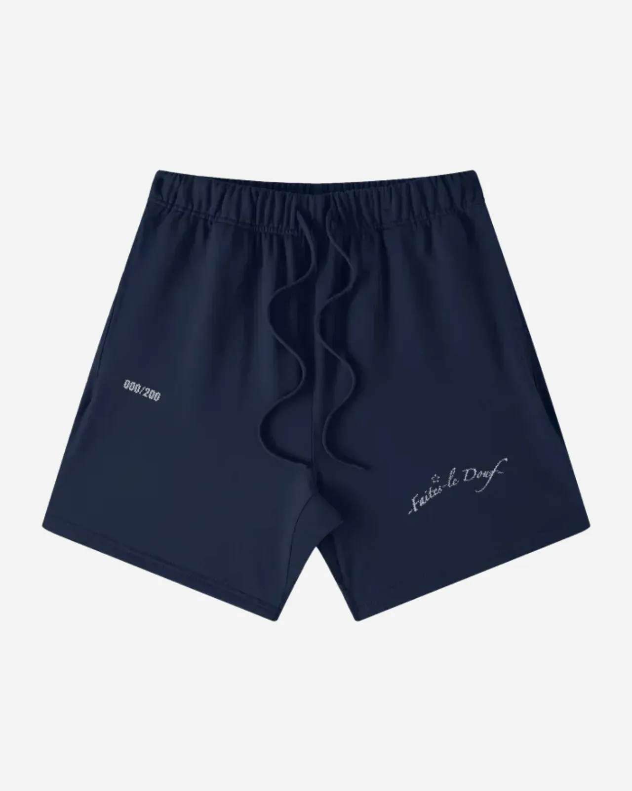 shorts heavyweight — bleu foncé — vista 1