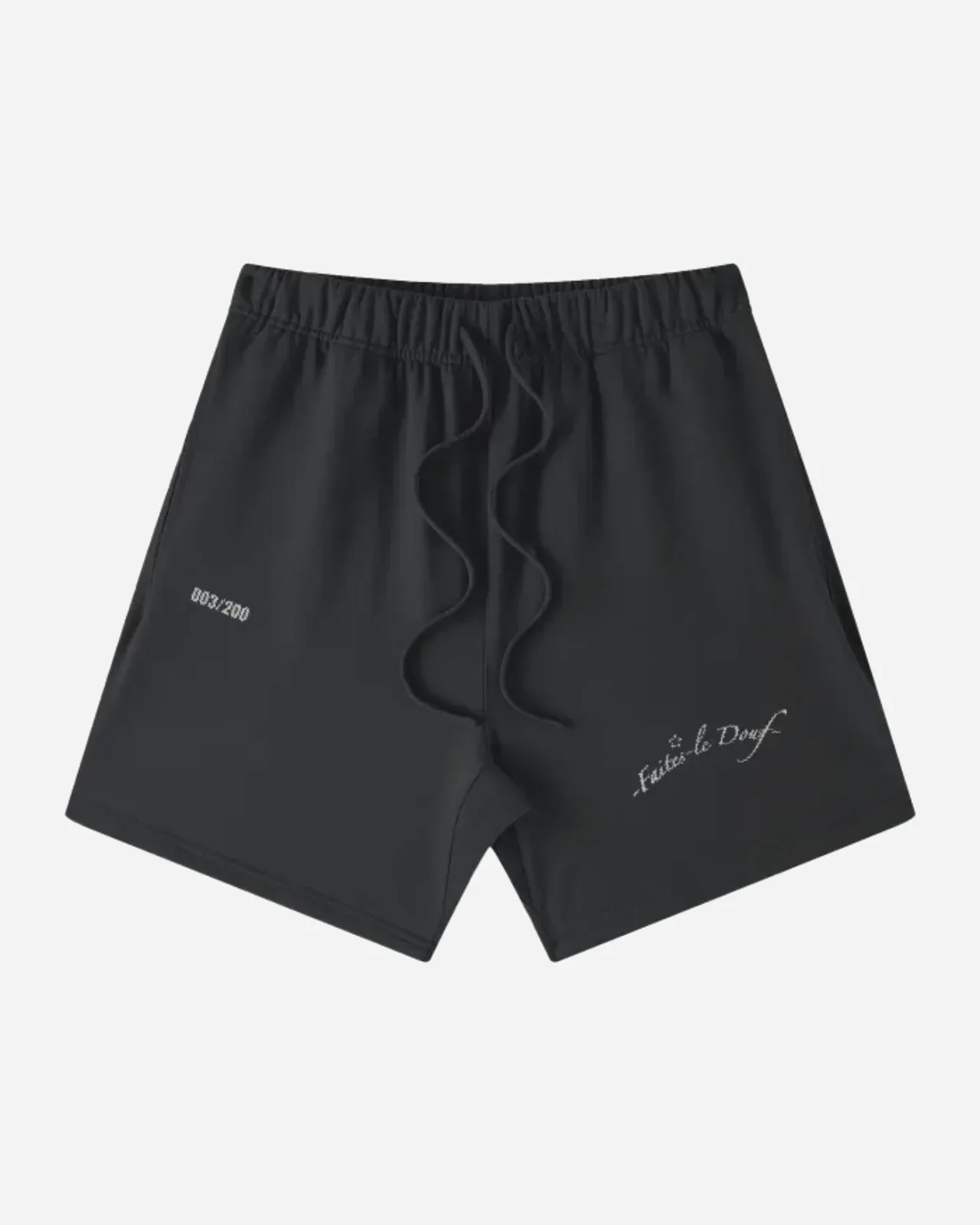 shorts heavyweight — gris foncé — vista 1