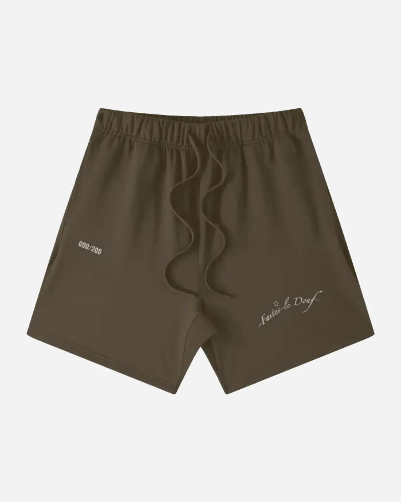 shorts heavyweight — marron — vista 1