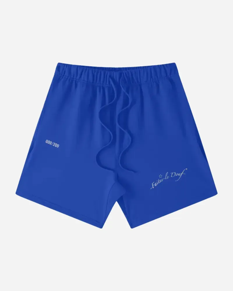 shorts heavyweight — bleu royal