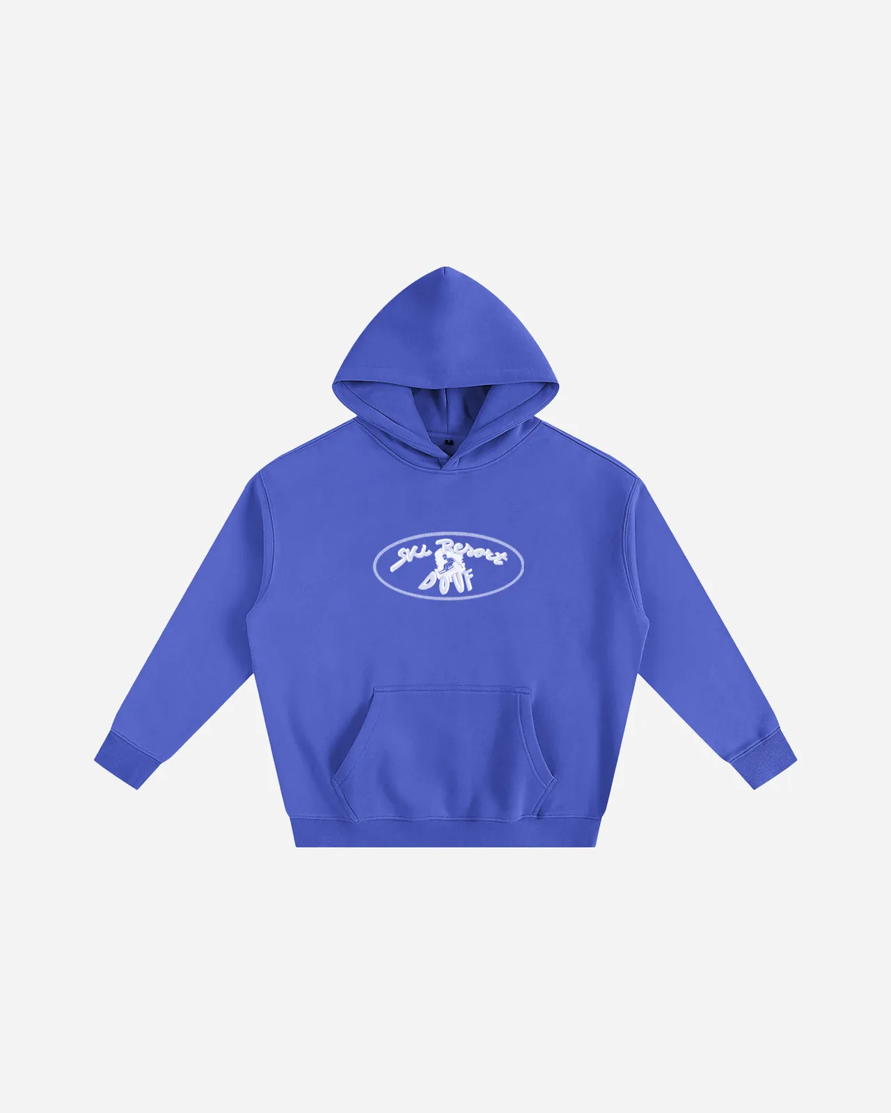 sky fleece hoodie — azul klein