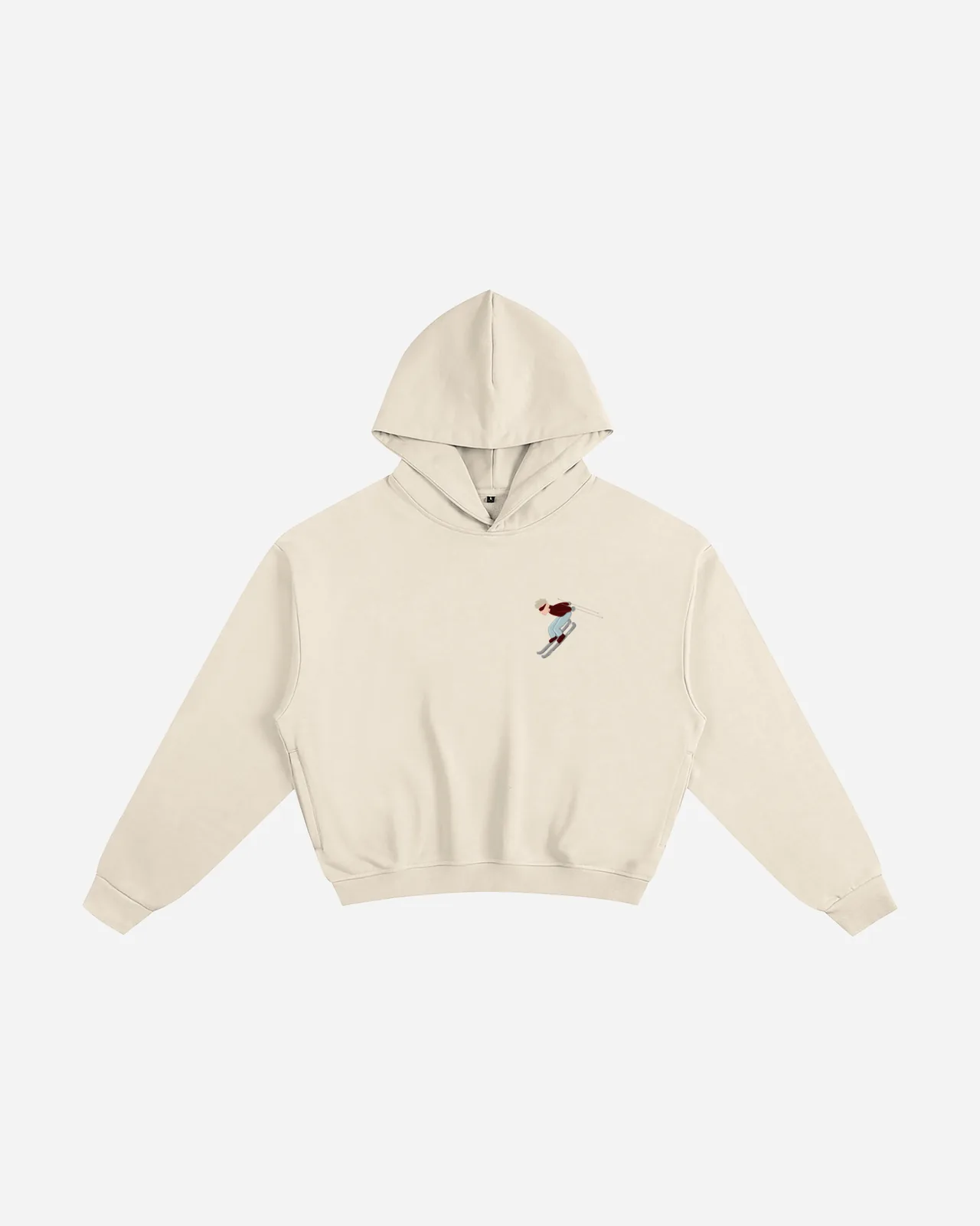 skygeek boxy hoodie — apricot
