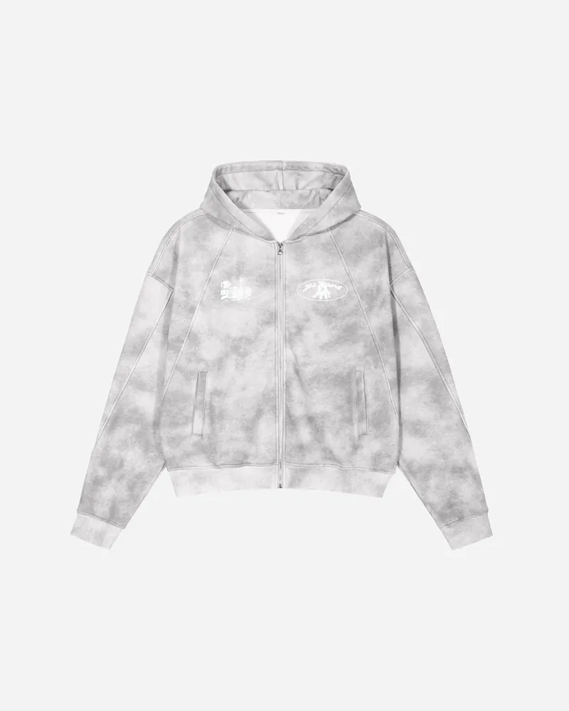 snow tracksuit zip hoodie