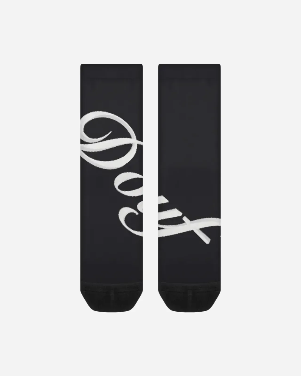 douf crew socks — noir — vista 1